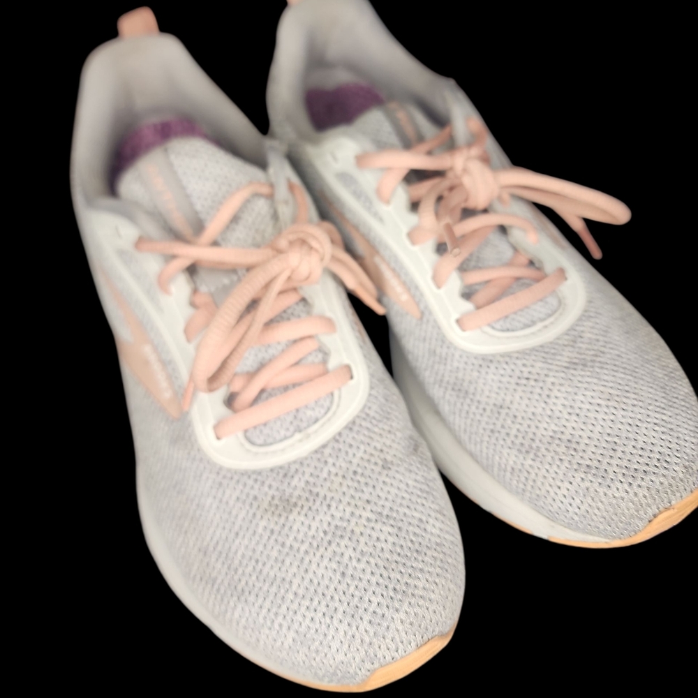 Brooks Anthem 3 Women's Athletic Shoes in Gray and Light Pink 7.5 - Picture 2 of 6
